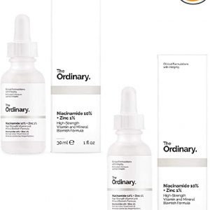 THE ORDINARY Niacinamide 10% + Zinc 1% 30ml – 2 Pack