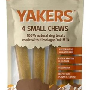Yakers Dog Chew Small 4 pack