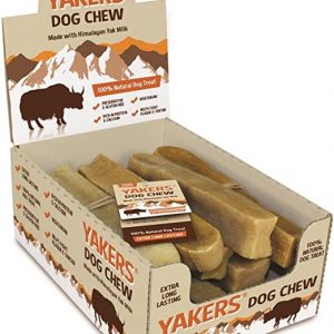 Yakers Dog Chew Small x 40 – Yak Milk Value Box of 40 Chews – Save!
