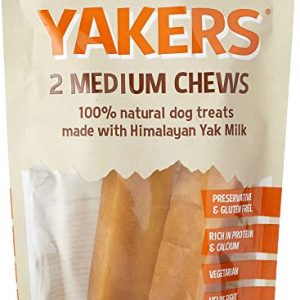 Yakers Dog Chew Medium 2 pack , 130 gram