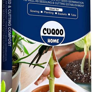 GREEN HAVEN Premium 20L Seedling Compost for Seed & Cutting – Compost for Plants Ideal for Seed Germination & Growth | Specially Formulated with Added Nutrients & Trace Elements for Healthier Plants