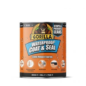Gorilla Waterproof Coat & Seal Black 473ml
