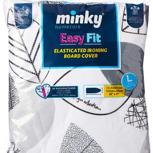 Minky PP23002000 Easy Fit Extra-Wide Ironing Board Cover, 122 x 43 cm