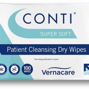 Conti Supersoft Large Patient Cleansing Dry Wipes