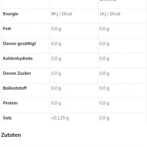 The Skinny Food Co. Barista Zero Calorie Syrup – Salted Caramel