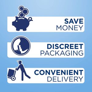 TENA Discreet Extra Plus, 96 Incontinence Pads (16 x 6 packs) Individually Wrapped, for Women with Medium to Heavy Bladder Weakness, Incontinence and Unpredictable Leaks